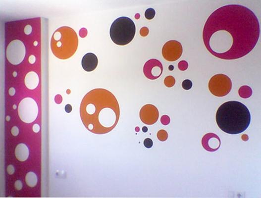 Círculos. Decoración retro