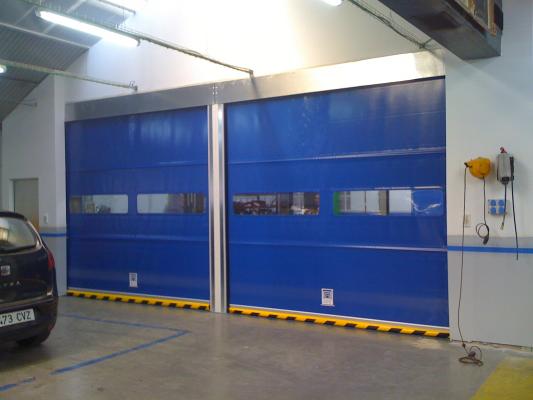 Puerta enrollable rapida SDEP