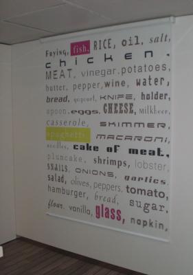 Serigrafia Letras