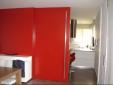 puerta lacada roja