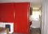 puerta lacada roja