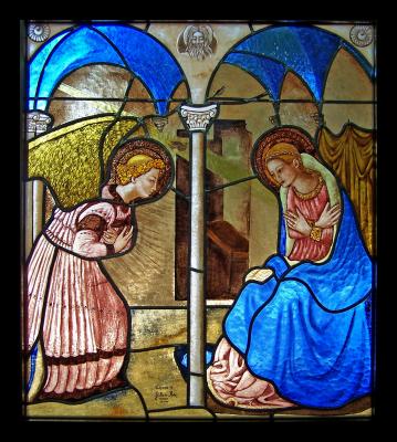 Vidriera Religiosa.