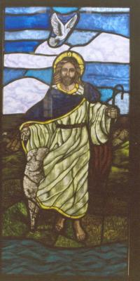Vidriera Religiosa.