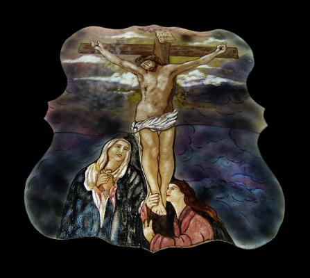 Vidriera Religiosa.