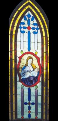 Vidriera Religiosa.