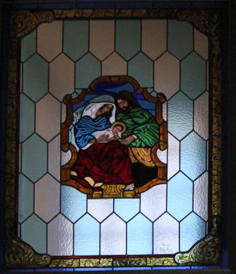 Vidriera Religiosa.