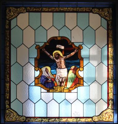 Vidriera Religiosa.