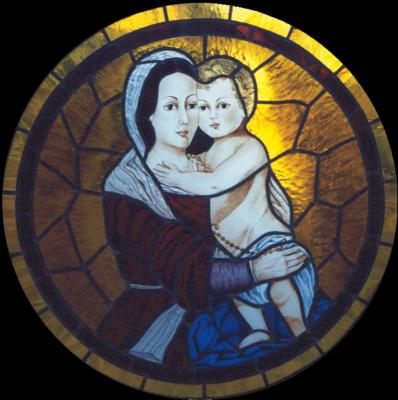 Vidriera Religiosa.