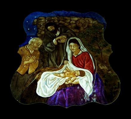 Vidriera Religiosa.