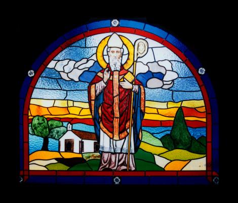 Vidriera Religiosa.