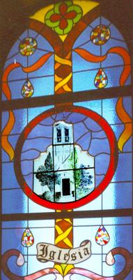 Vidriera Religiosa.