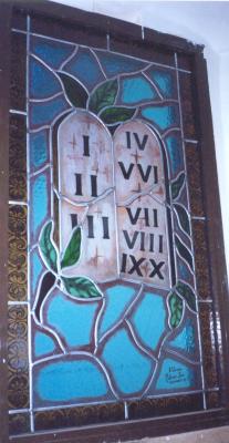 Vidriera Religiosa.