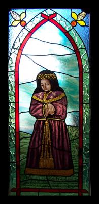 Vidriera Religiosa.