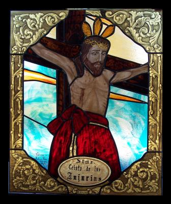 Vidriera Religiosa.