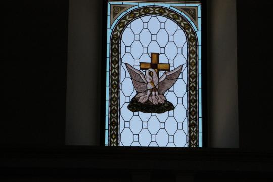 Vidriera Religiosa.