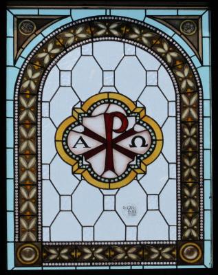 Vidriera Religiosa.