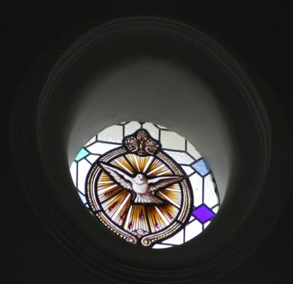 Vidriera Religiosa.