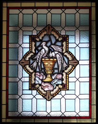 Vidriera Religiosa.