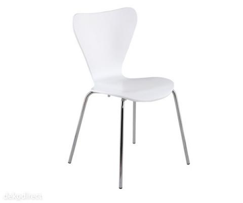 silla Jacobsen blanca