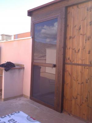 puerta roble