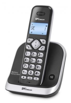 TFNO.DECT TELECOM 7261 MANOS LIBRES NEGRO