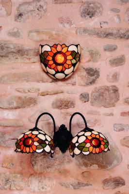 Tiffany aplique girasol