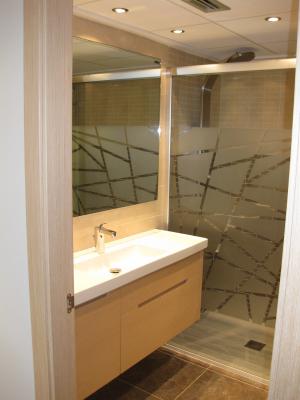 Baño mampara especial vinilo