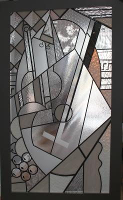 Juan Gris vidriera