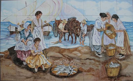 Mural de cerámica