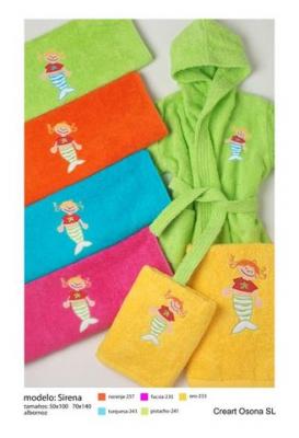 Toallas bordadas para niños, Creart Osona