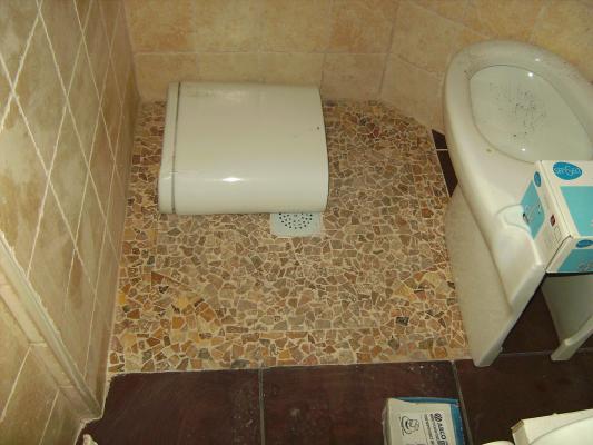 Plato de ducha de obra