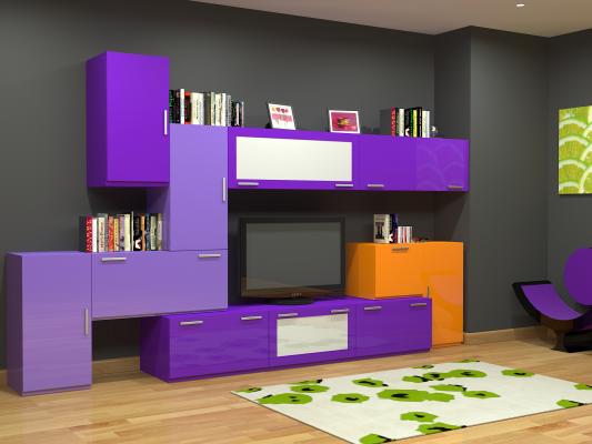 Salón moderno a medida TETRIS nº 4