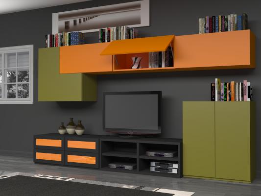 Salón moderno a medida TETRIS nº 7