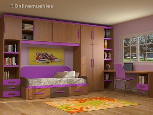 Dormitorio Juvenil tipo Elite nº 3