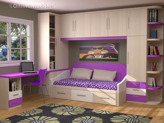 Dormitorio Juvenil tipo Elite nº 6