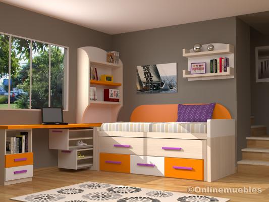 Dormitorio Juvenil tipo Elite nº 7