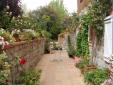 Terraza con plantas de flor