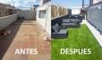 Césped Artificial en terraza 1