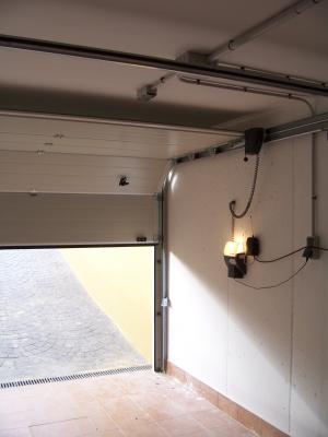 puertas seccionables con motor