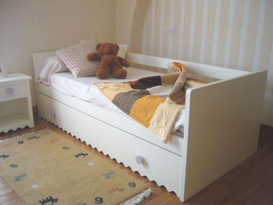 cama nido, fabricada en D;M