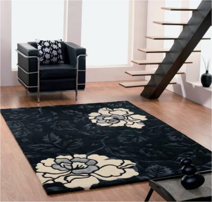ALFOMBRA HOPPER BLACK SILVER