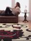 ALFOMBRA TRANCE BISCOTTI RED