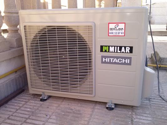 Split pared Hitachi