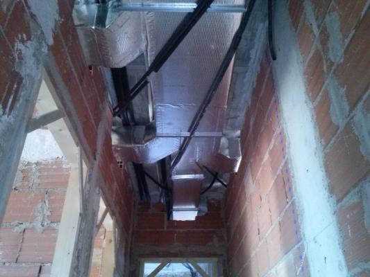 conductos en vivienda