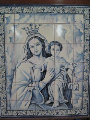 mural Virgen del Carmen