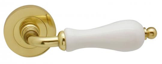 Manivela 1085 Pulido Brillo con porcelana blanca