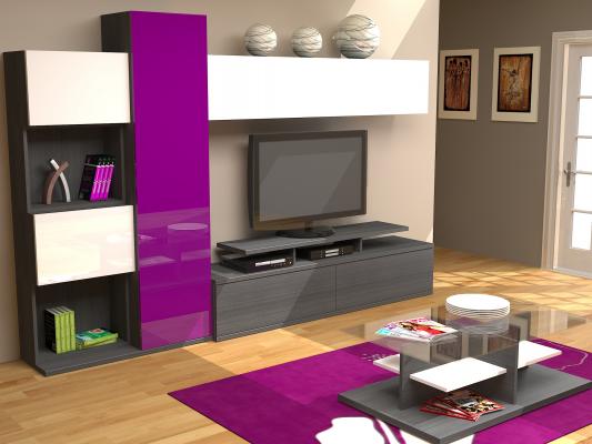 Salón moderno apilable nº 3