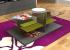 Mesa de centro a juego Salon moderno apilable