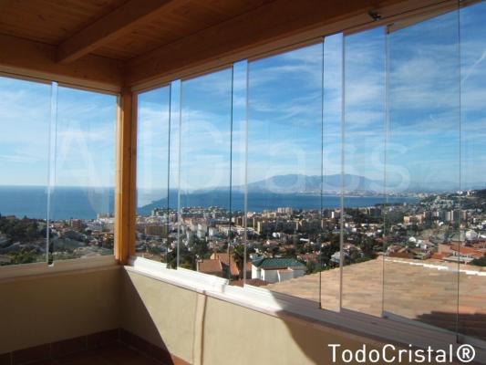 Cortinas de Cristal para Áticos