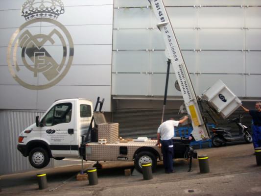 Servicio al Real Madrid C.F.